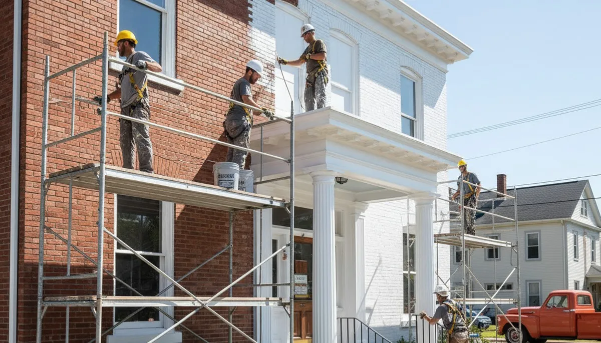 Fort Wayne, IN painting contractor serving residential and commercial interior and exterior projects