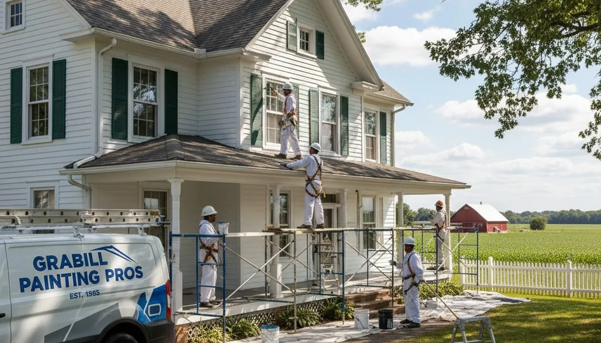 Fort Wayne, IN painting contractor providing interior and exterior house painting services