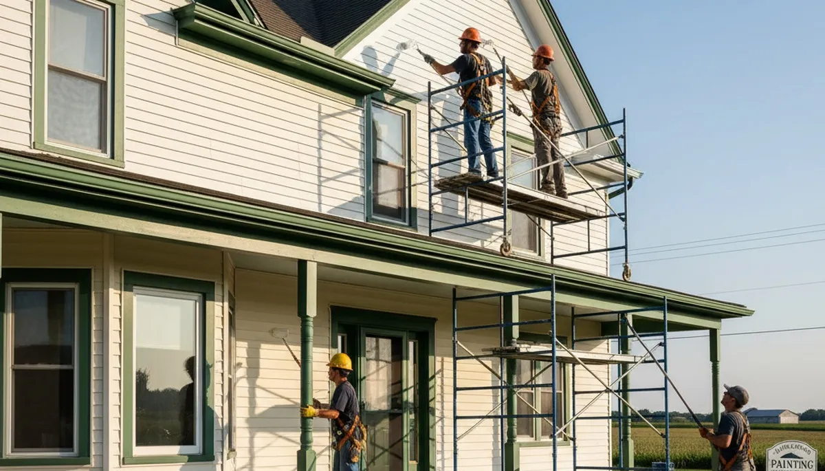Fort Wayne, IN painting contractor providing professional interior and exterior painting services