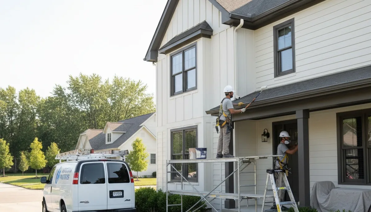 Painting contractor serving Fort Wayne, IN for residential and commercial interior and exterior painting