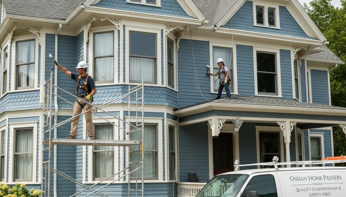 Painting contractor in Fort Wayne, IN providing professional interior and exterior painting services